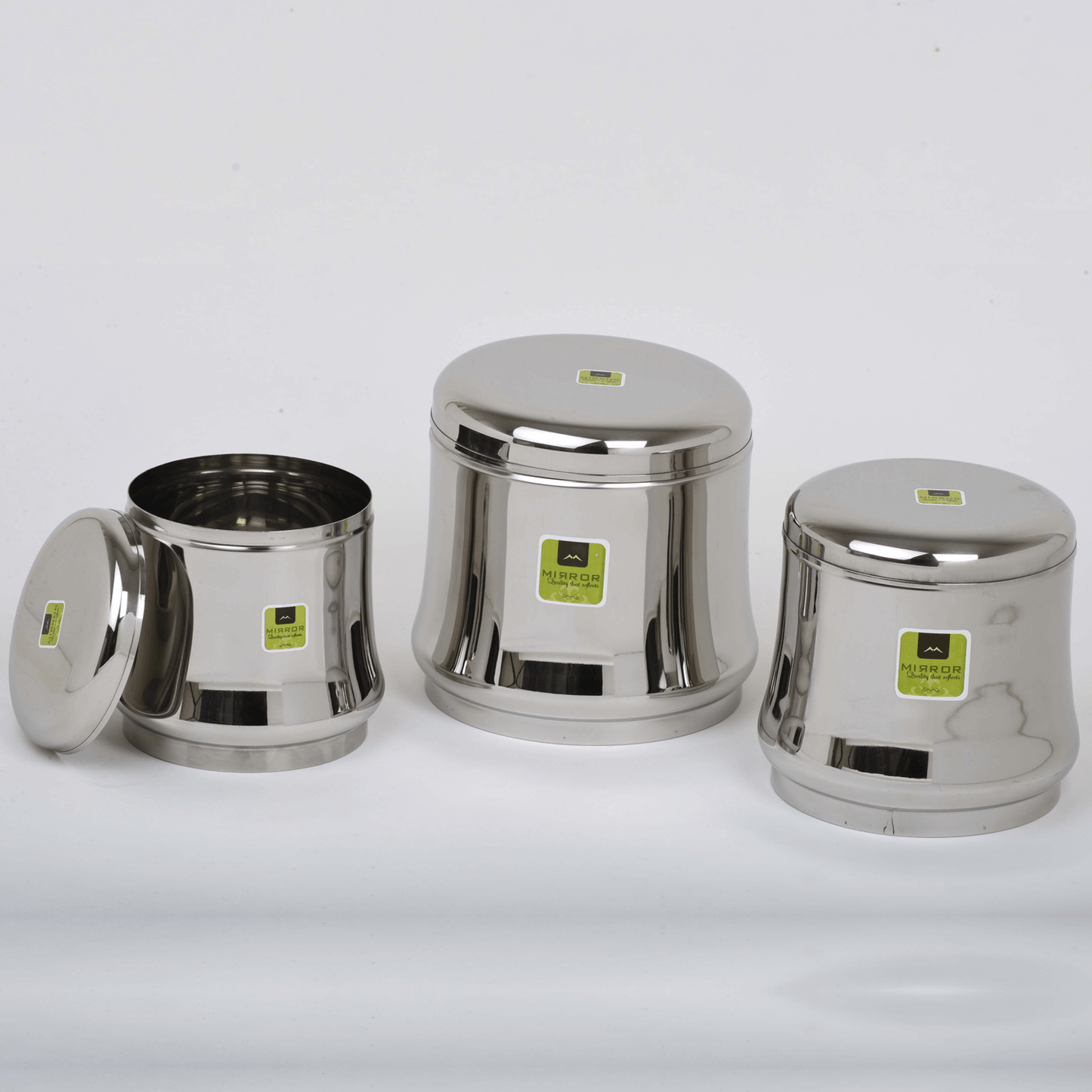 Mirror Lotus Dabba