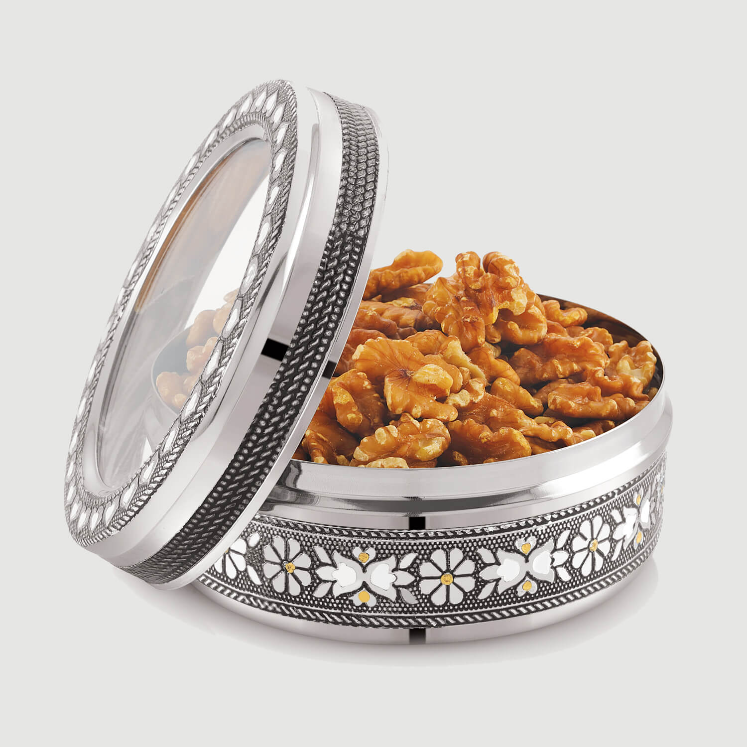 Mirror Deluxe Puri Dabba