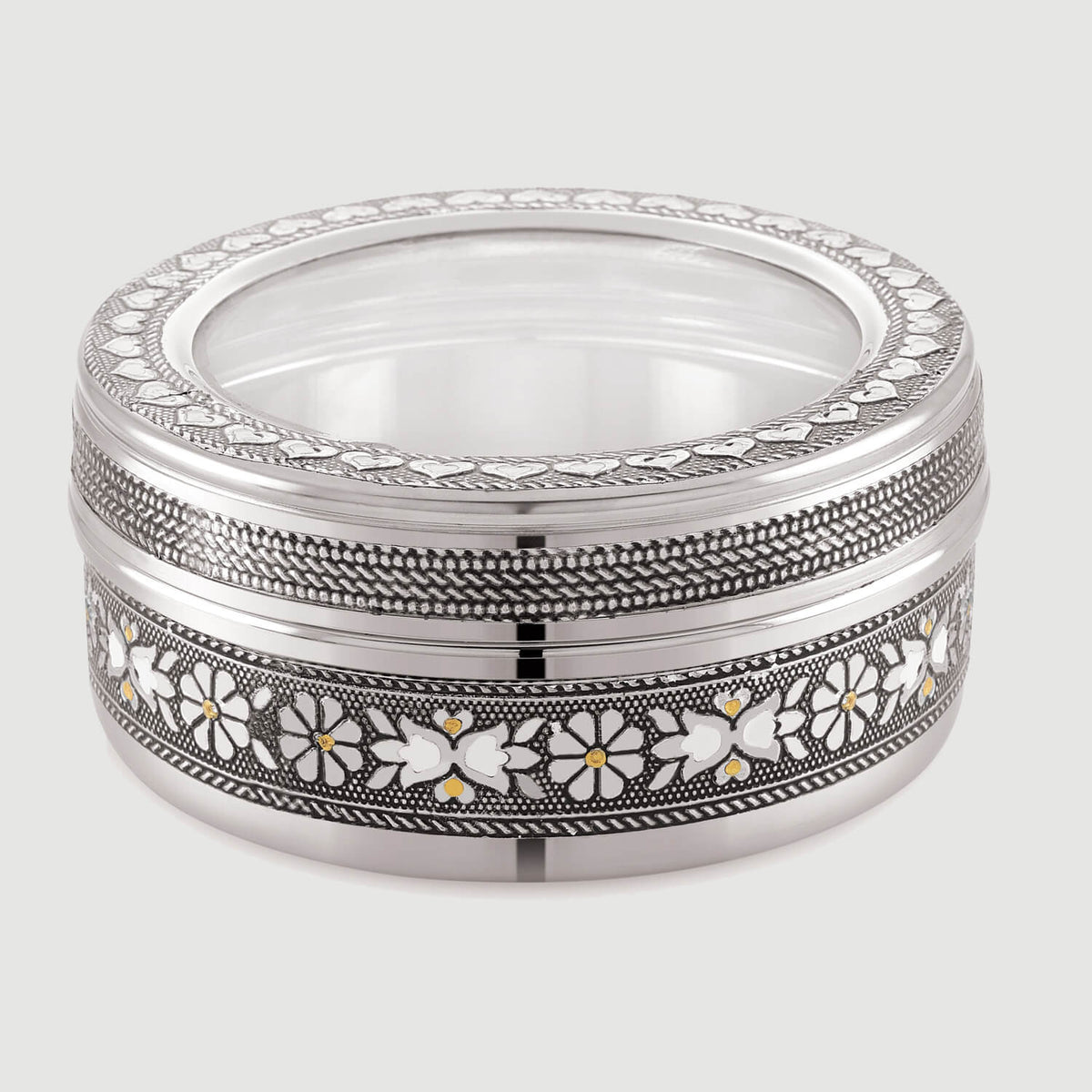 Mirror Deluxe Puri Dabba