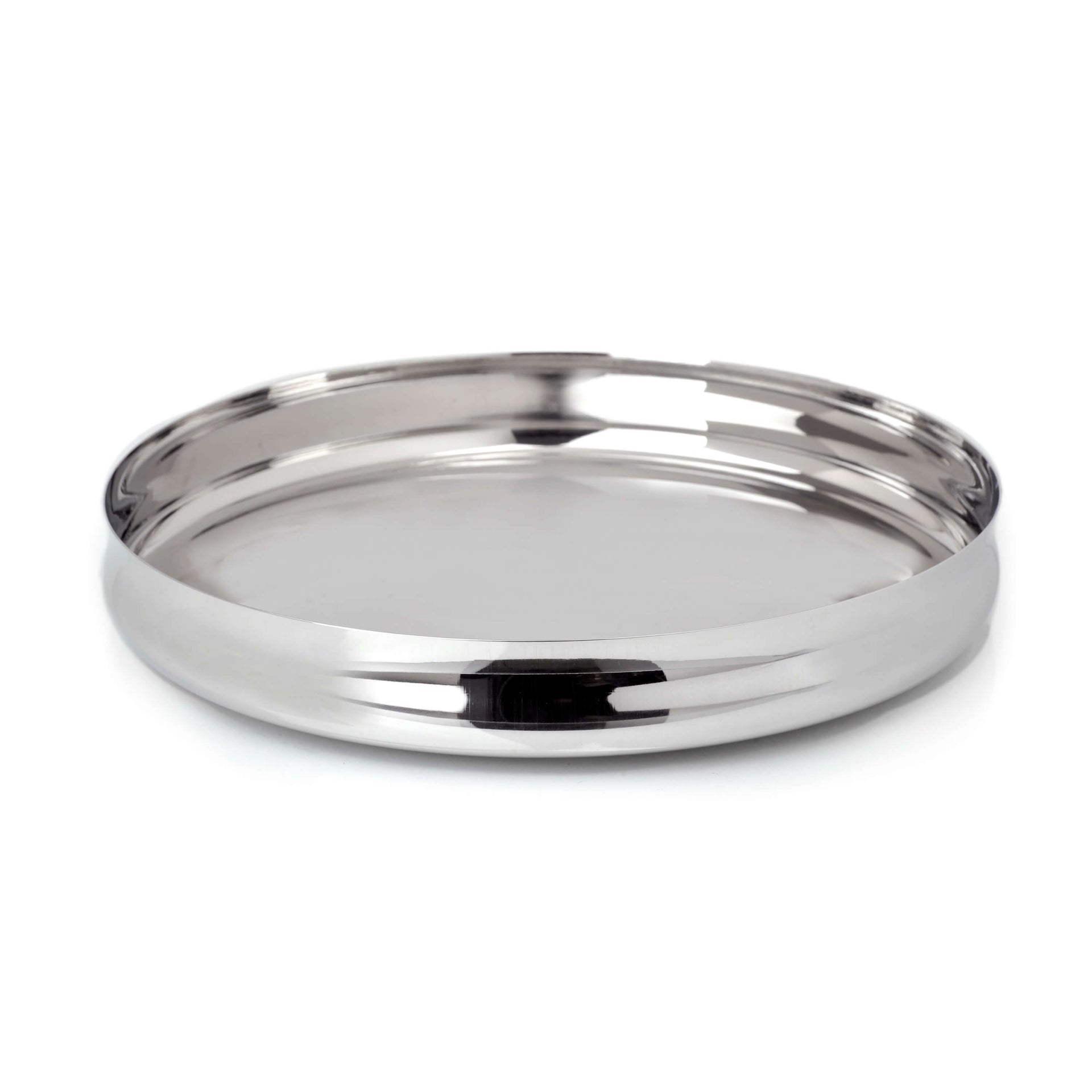 Mirror Belly Dinner Thali (Set of 6)