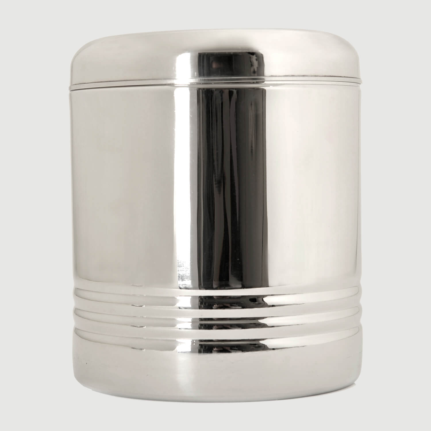 Mirror Round Canisters