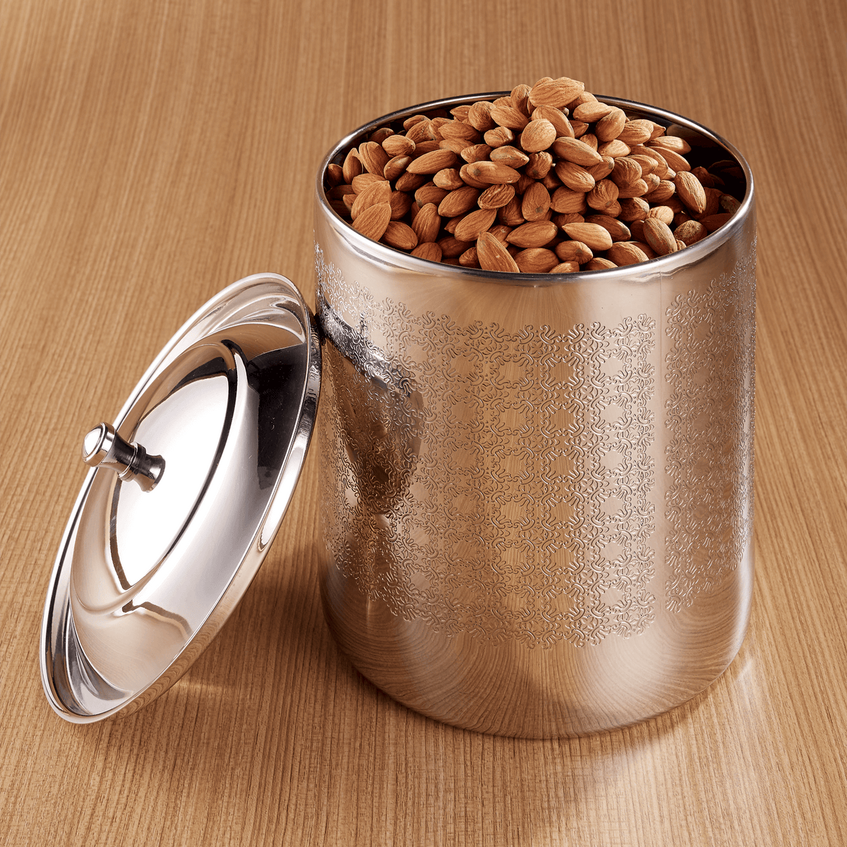 Mirror Ornate Canister