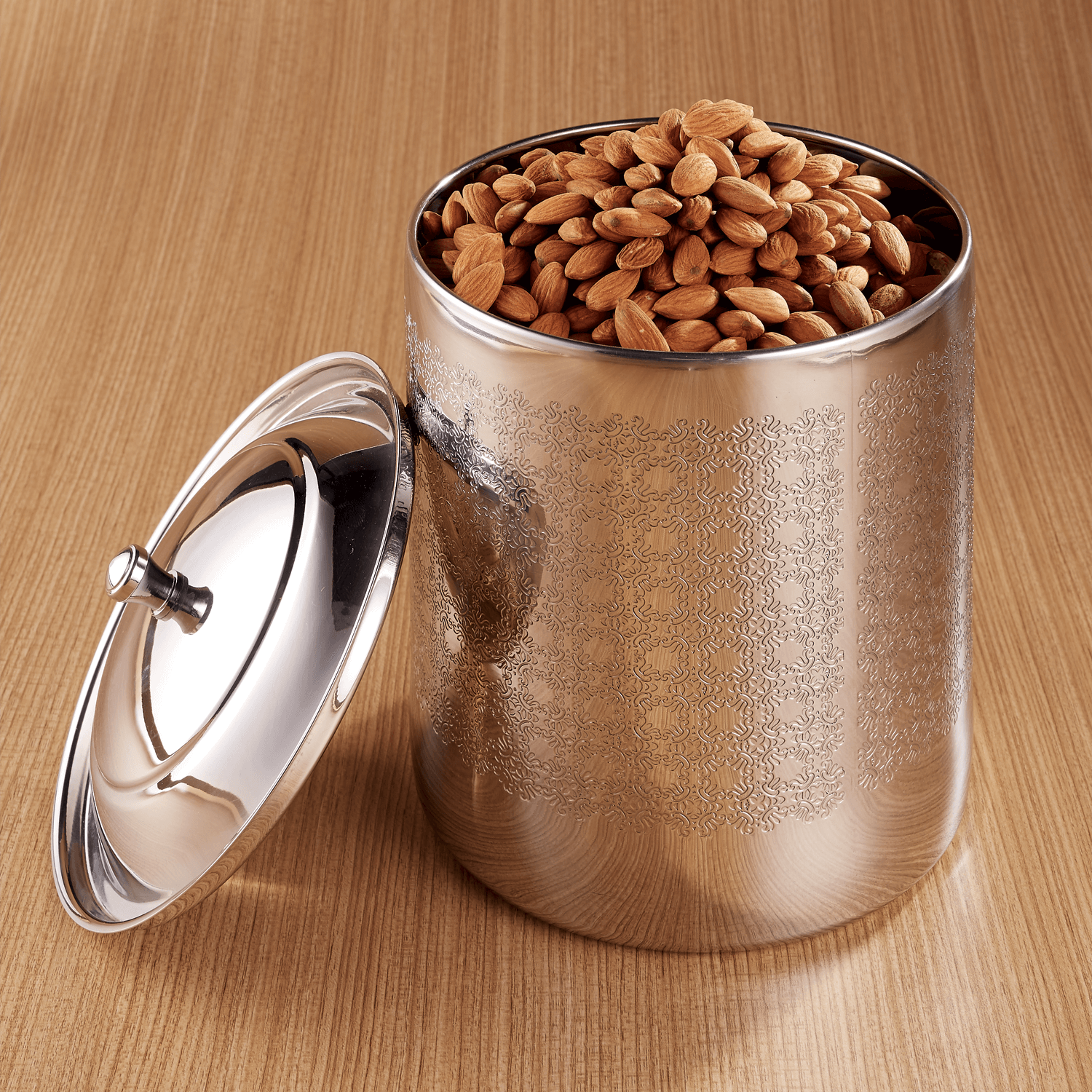 Mirror Ornate Canister