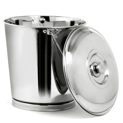 Mirror Bucket With Cover