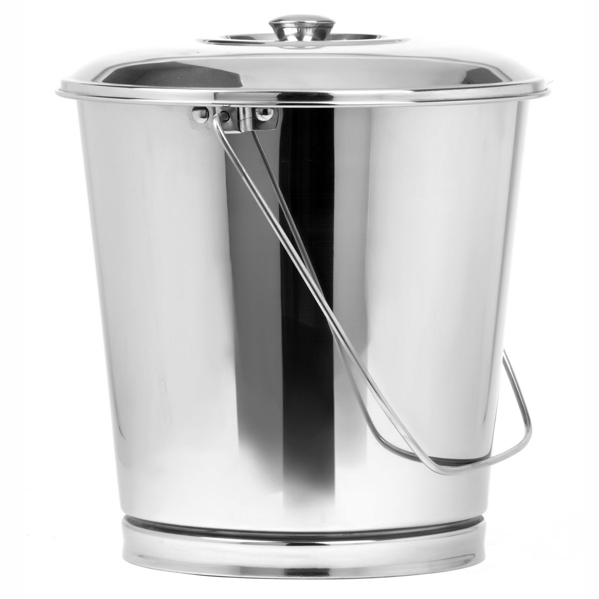 Mirror Bucket With Cover