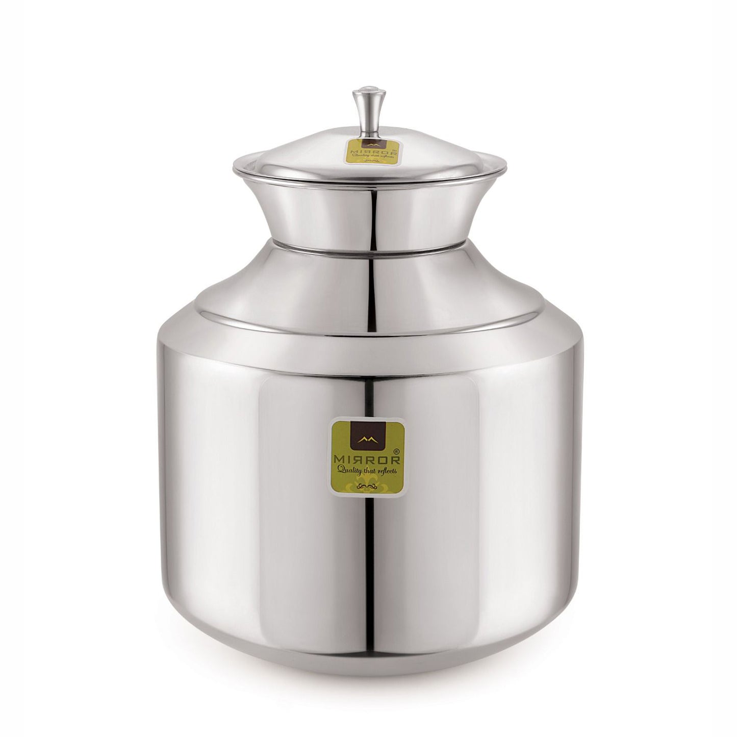 Mirror Water Pot - With Cover (Matka)